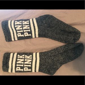 Pink Victoria’s Secret Socks